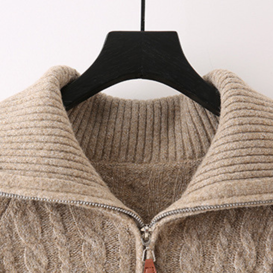 Chloe Comfy  Zip KNit  Set