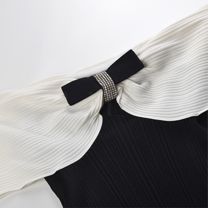 Noir Elegance Maxi Dress