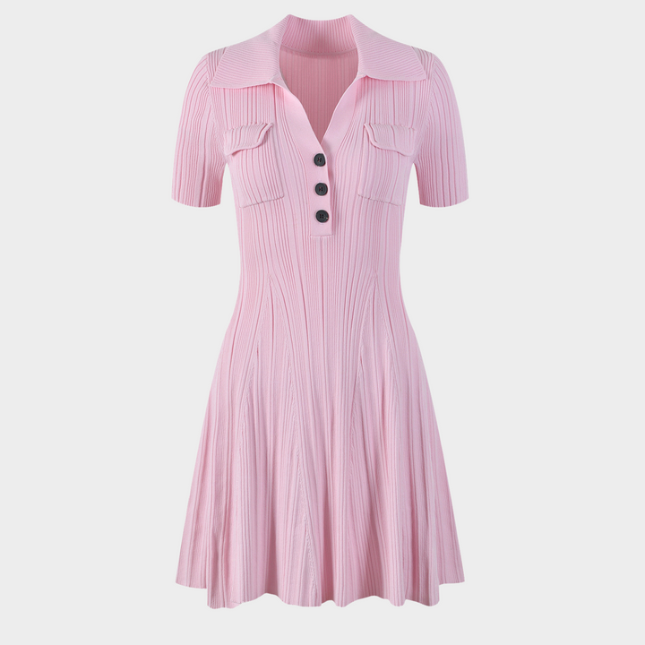 Trinity Luxe Mini Dress In Pink