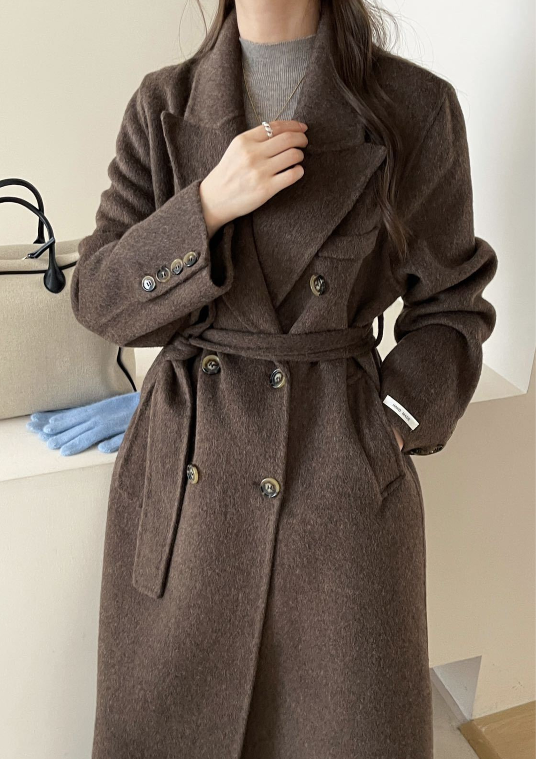 The Double-Breasted Long Coat
