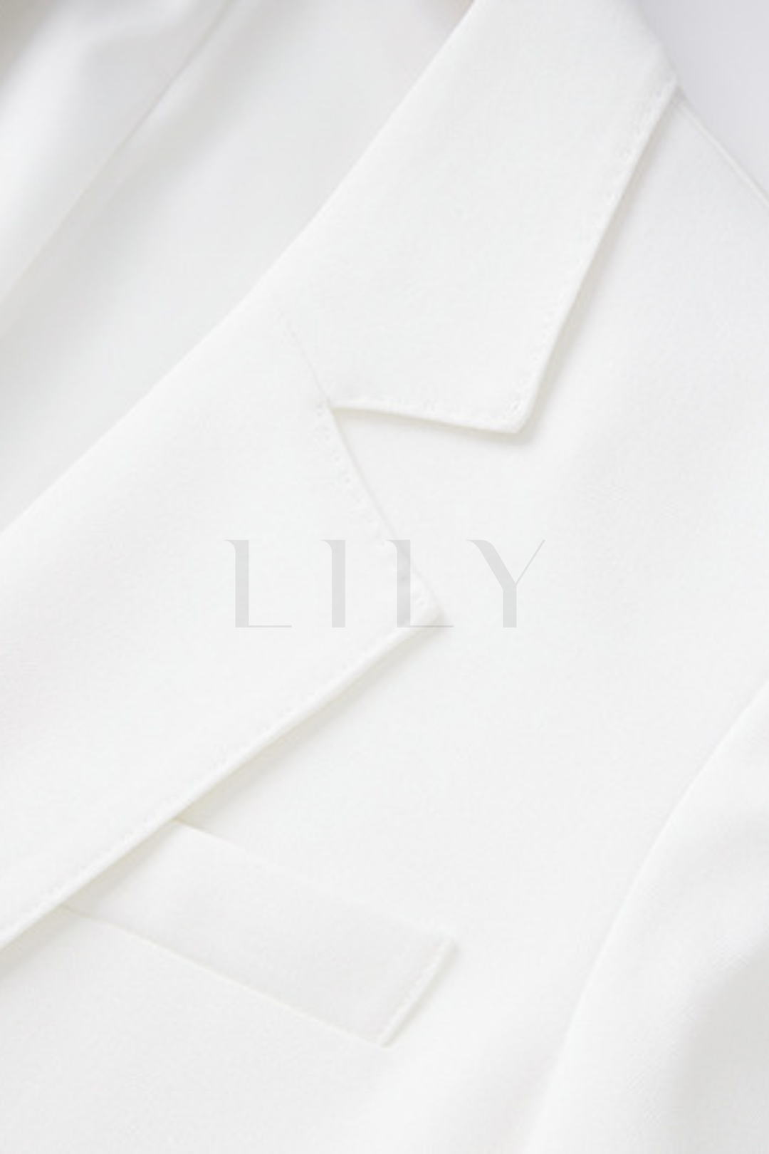 Signature Tailored classic Contrast  Buttons Suit Set