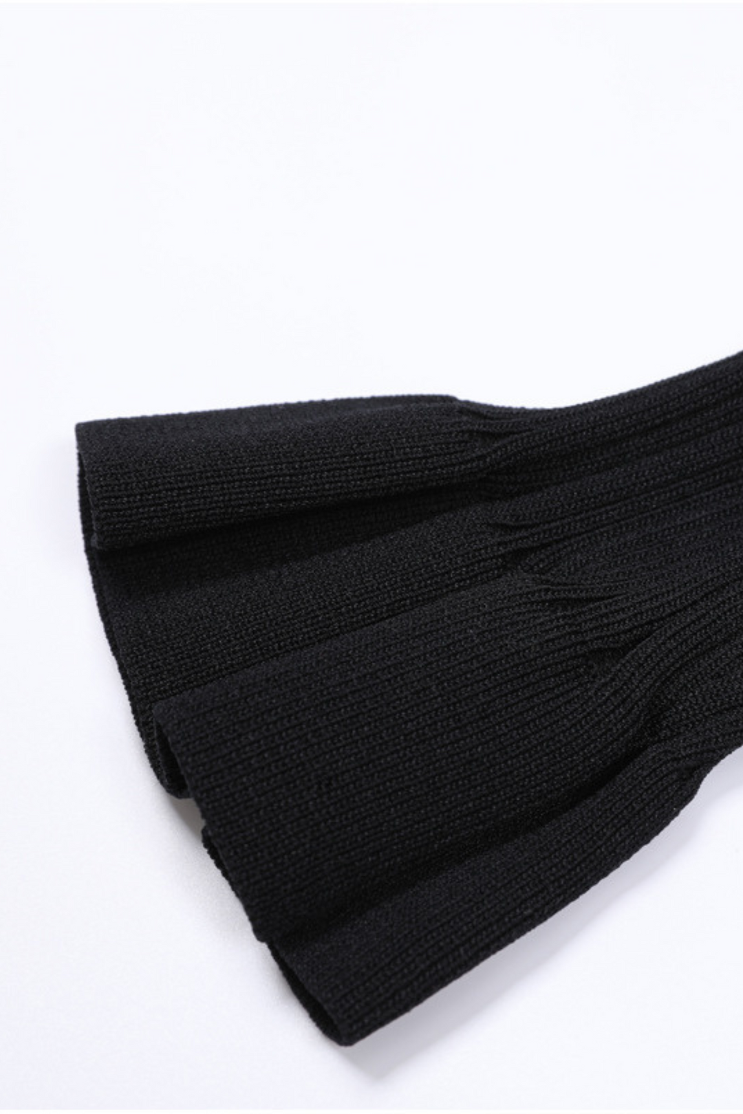 Viscose  Lapel Gold Buttons  Flared Hem Maxi Dress