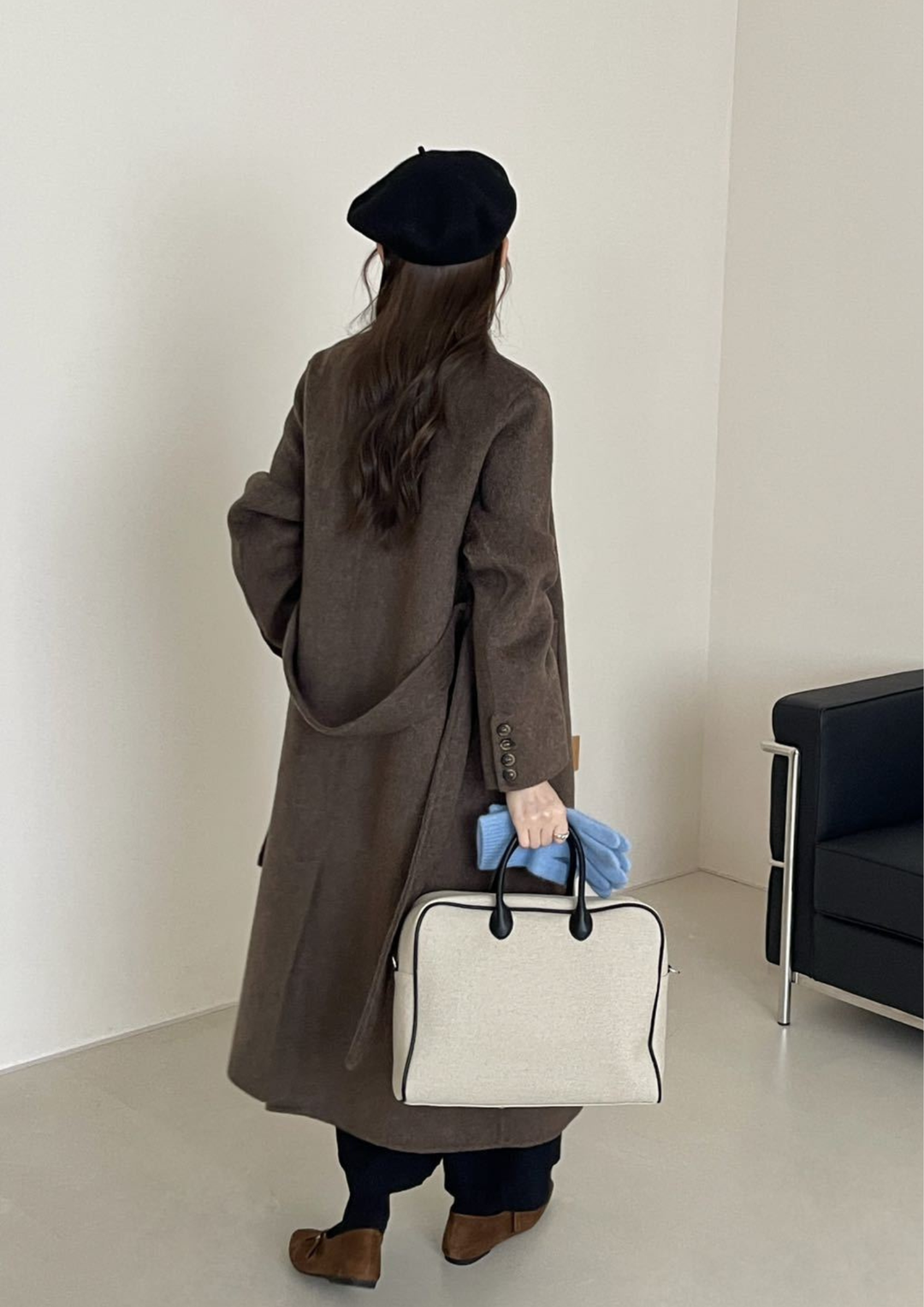 The Double-Breasted Long Coat