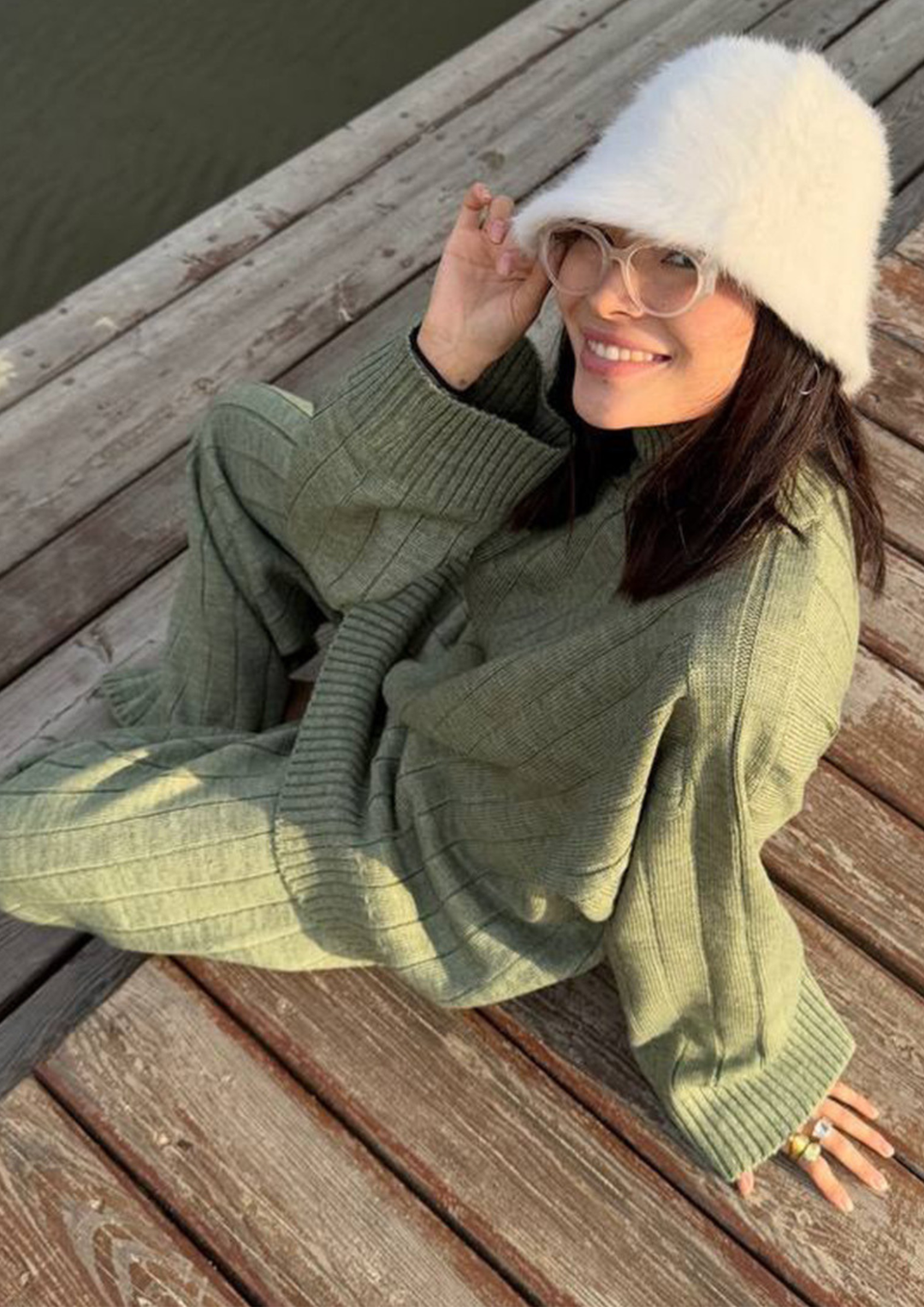Amara Soft Turtleneck Knit Set