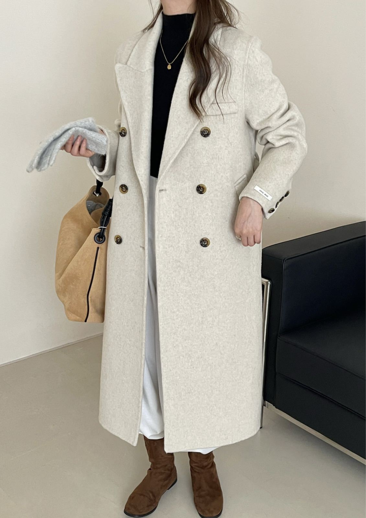The Double-Breasted Long Coat