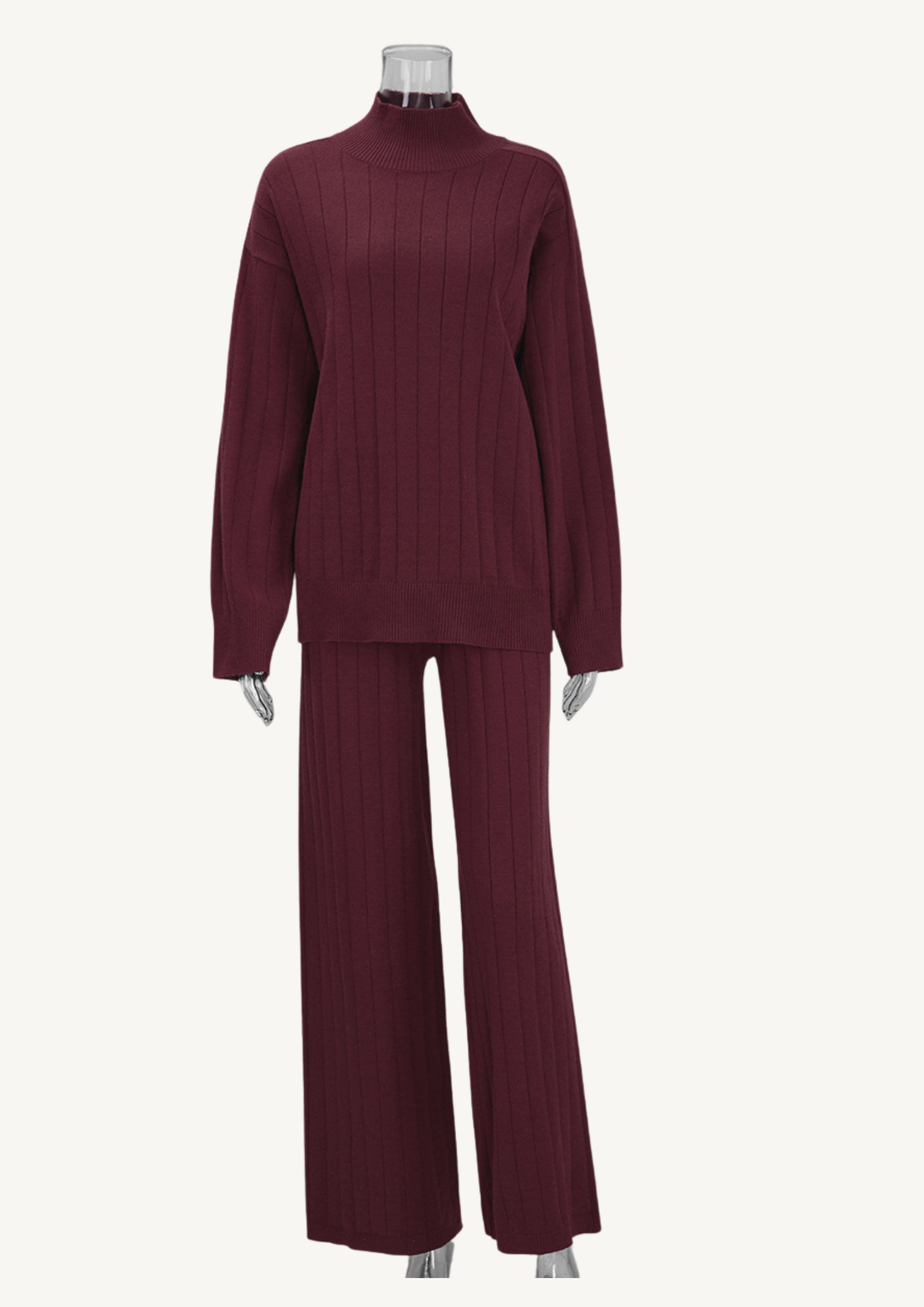 Amara Soft Turtleneck Knit Set