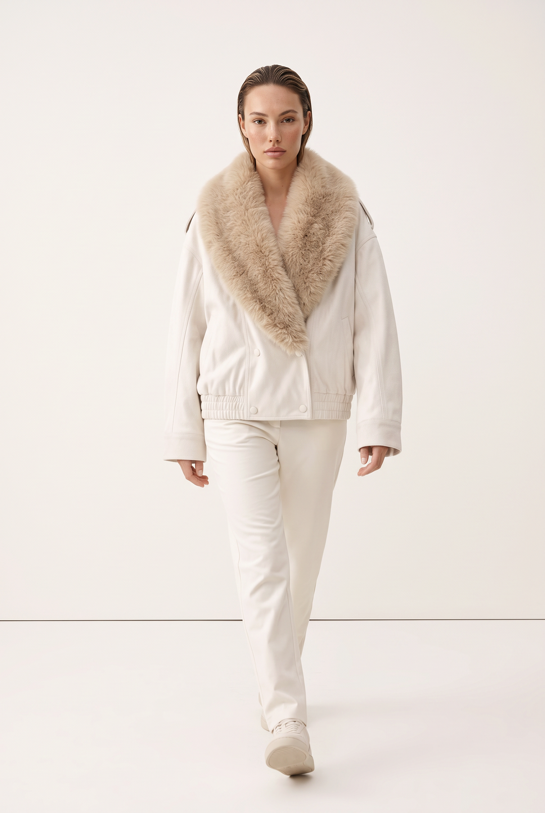 Aspen Fur Collar Jacket