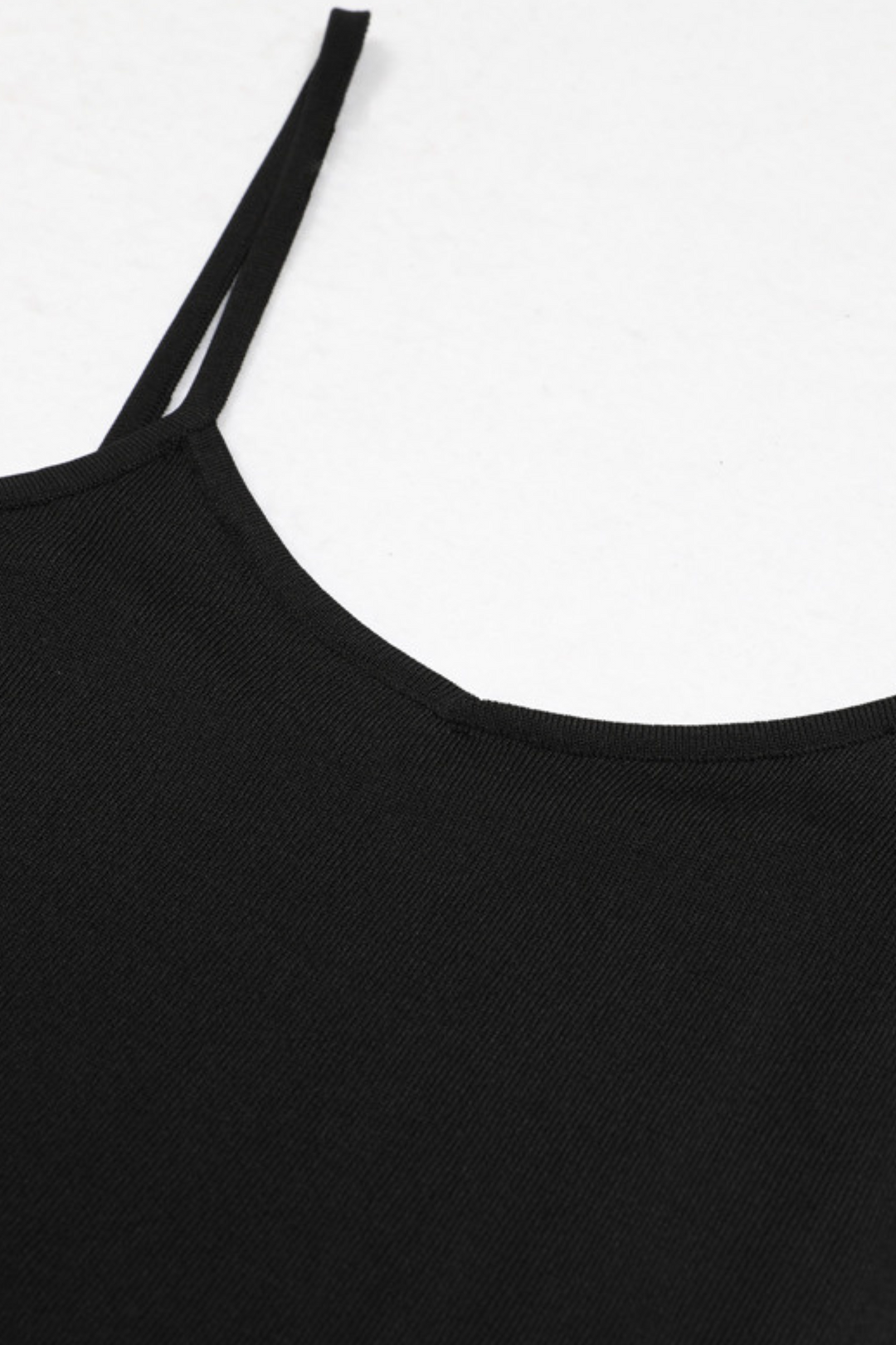 Lily – Silk Knit Pearl Button Suspender Maxi Dress