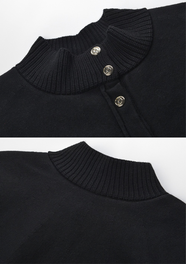 Arabella Elegant Cape Knit Jacket
