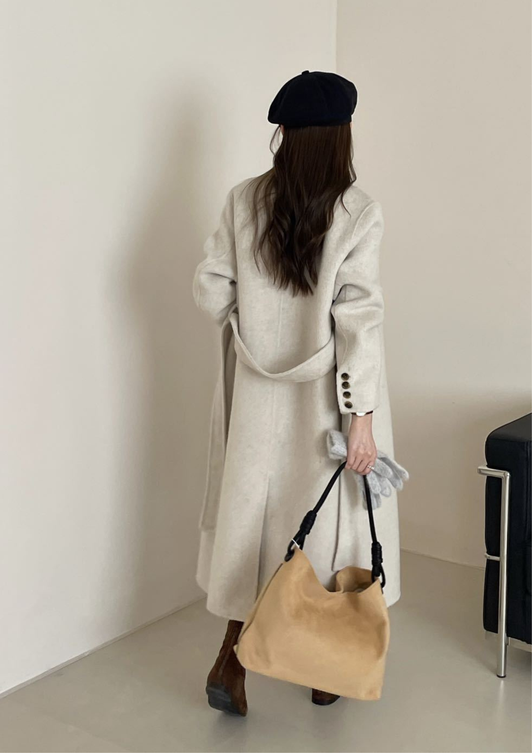The Double-Breasted Long Coat