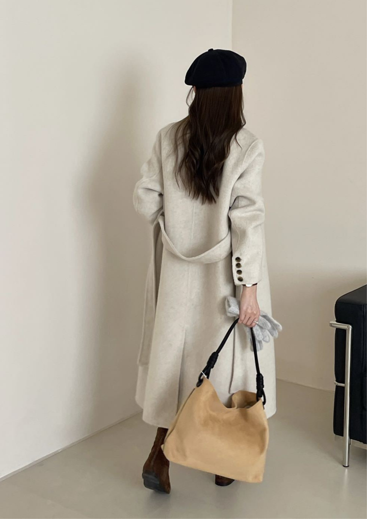 The Double-Breasted Long Coat