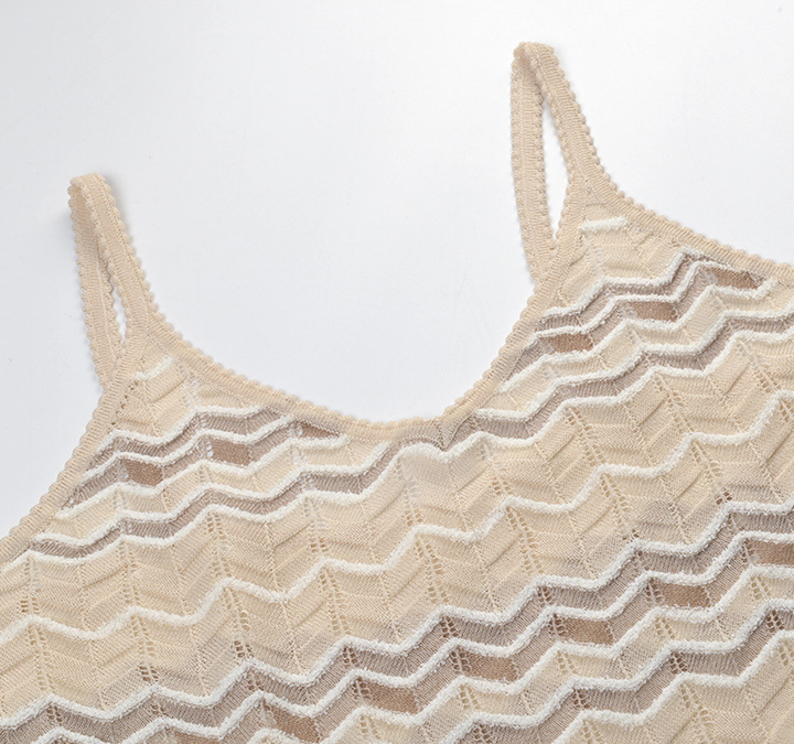 Chevron Knit Cami &amp; Maxi Skirt Set