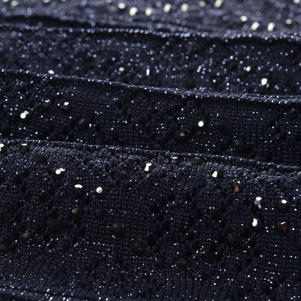 Midnight Shimmer Knit Two Piece Set