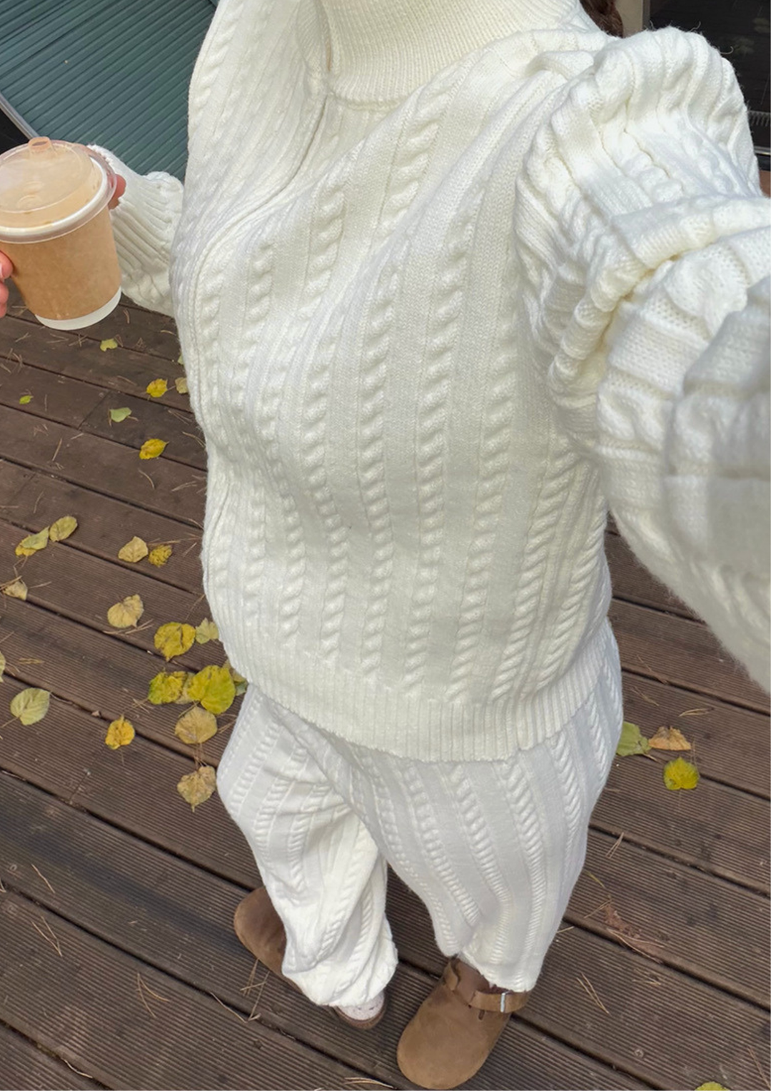 The Cable Knit Lounge Set