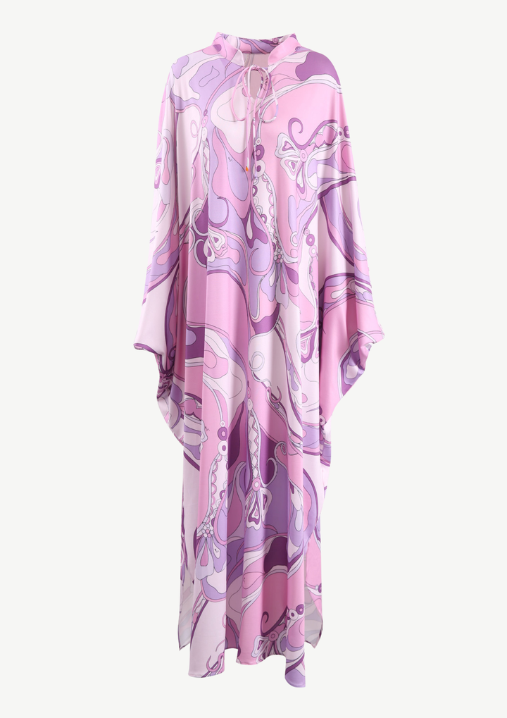 Abstract Cover Up Dress