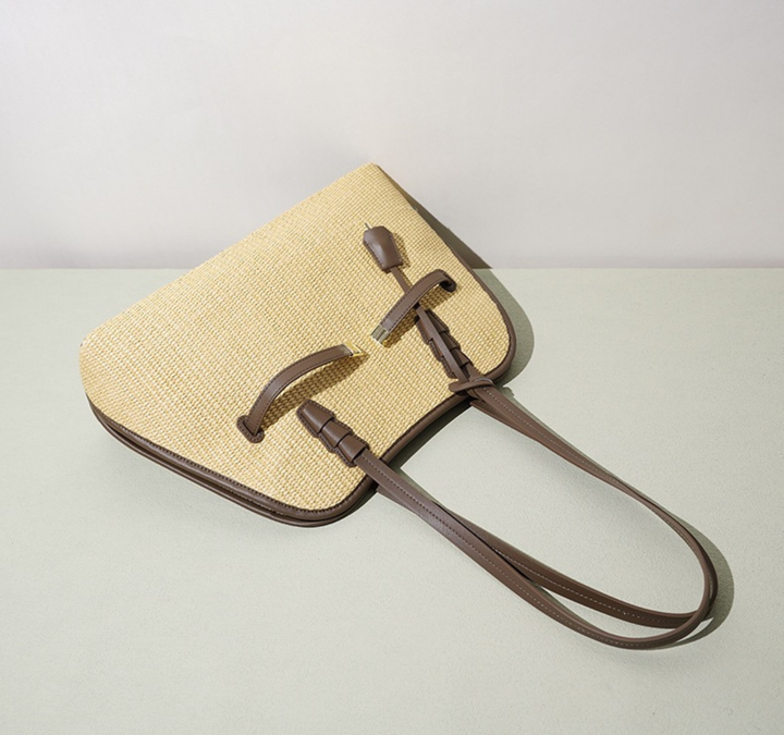 Woven Elegance Tote Bag