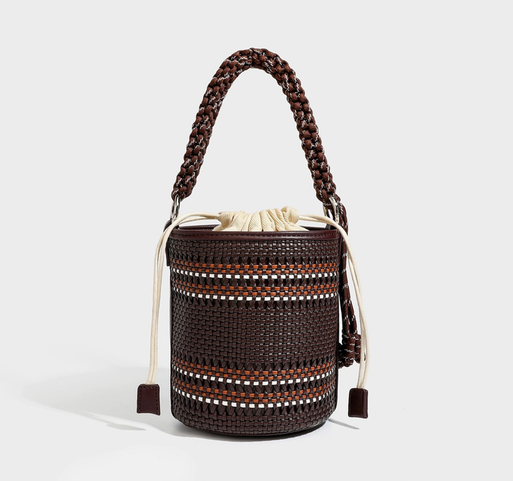Sienna Woven Bucket Bag