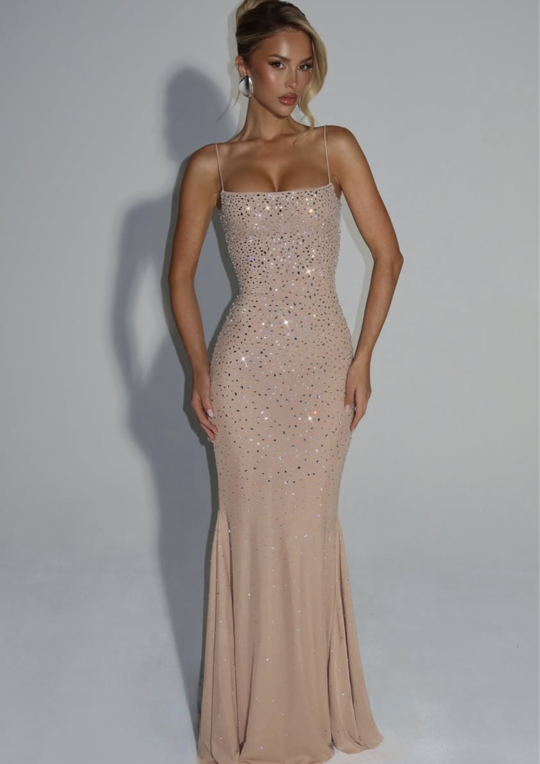 Crystal Mermaid Maxi Dress