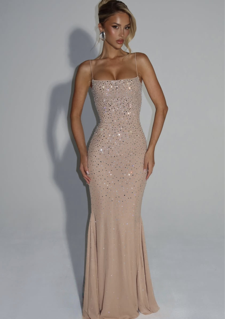 Crystal Mermaid Maxi Dress