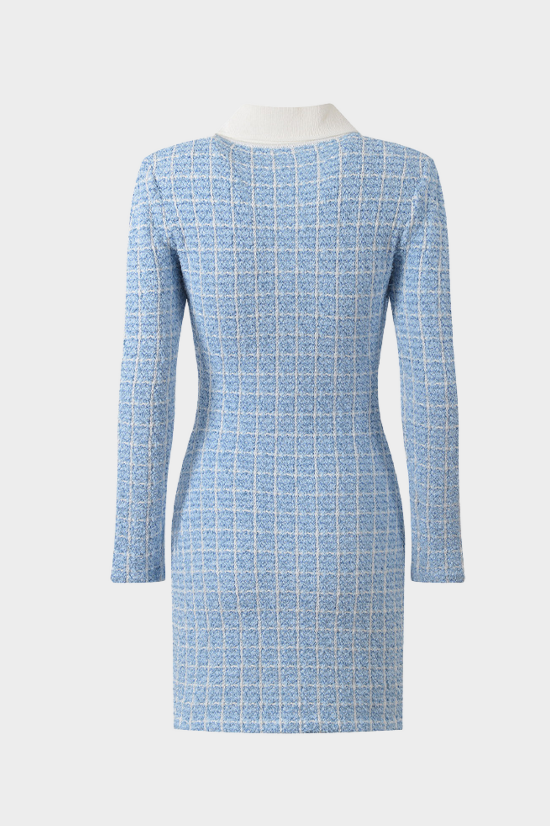 Elegance Bow Tailored Tweed Mini Dress