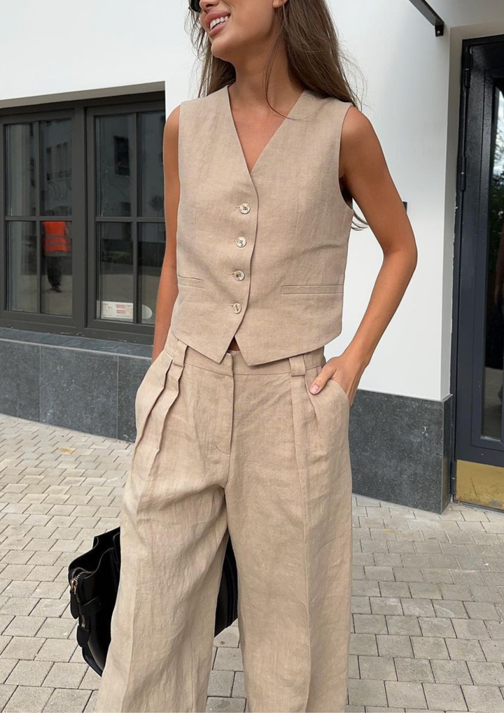 Modern Muse Tailored Vest Set