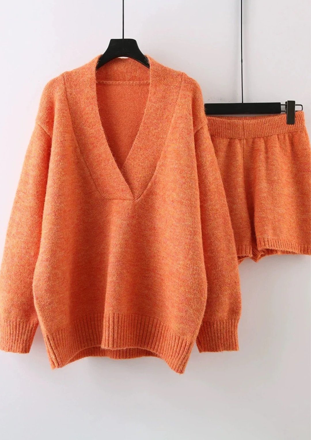 Comfy Lana V neck  Knit Set