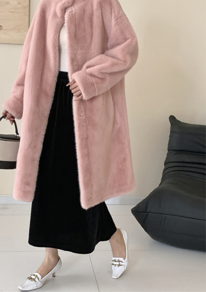 Mirelle Plush Long Coat