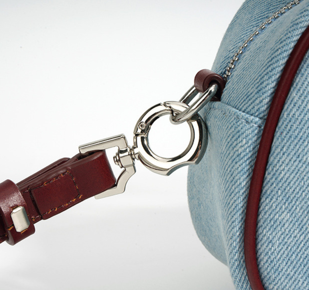 Denim Charm Mini Bags
