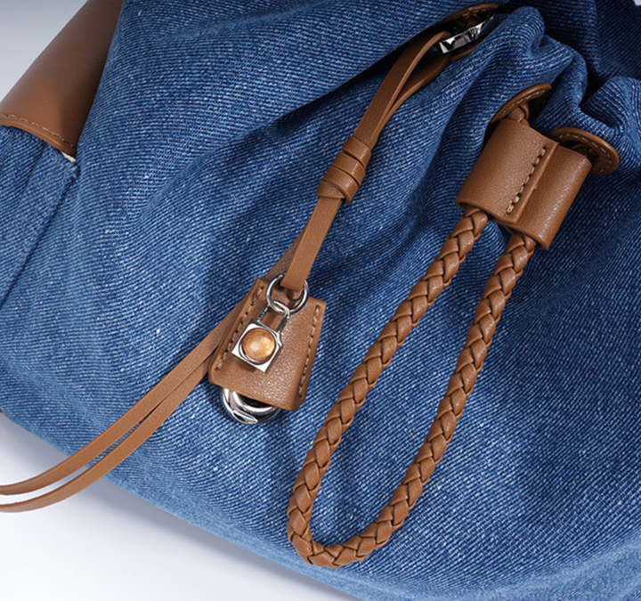 Canvas Drawstring Backpack