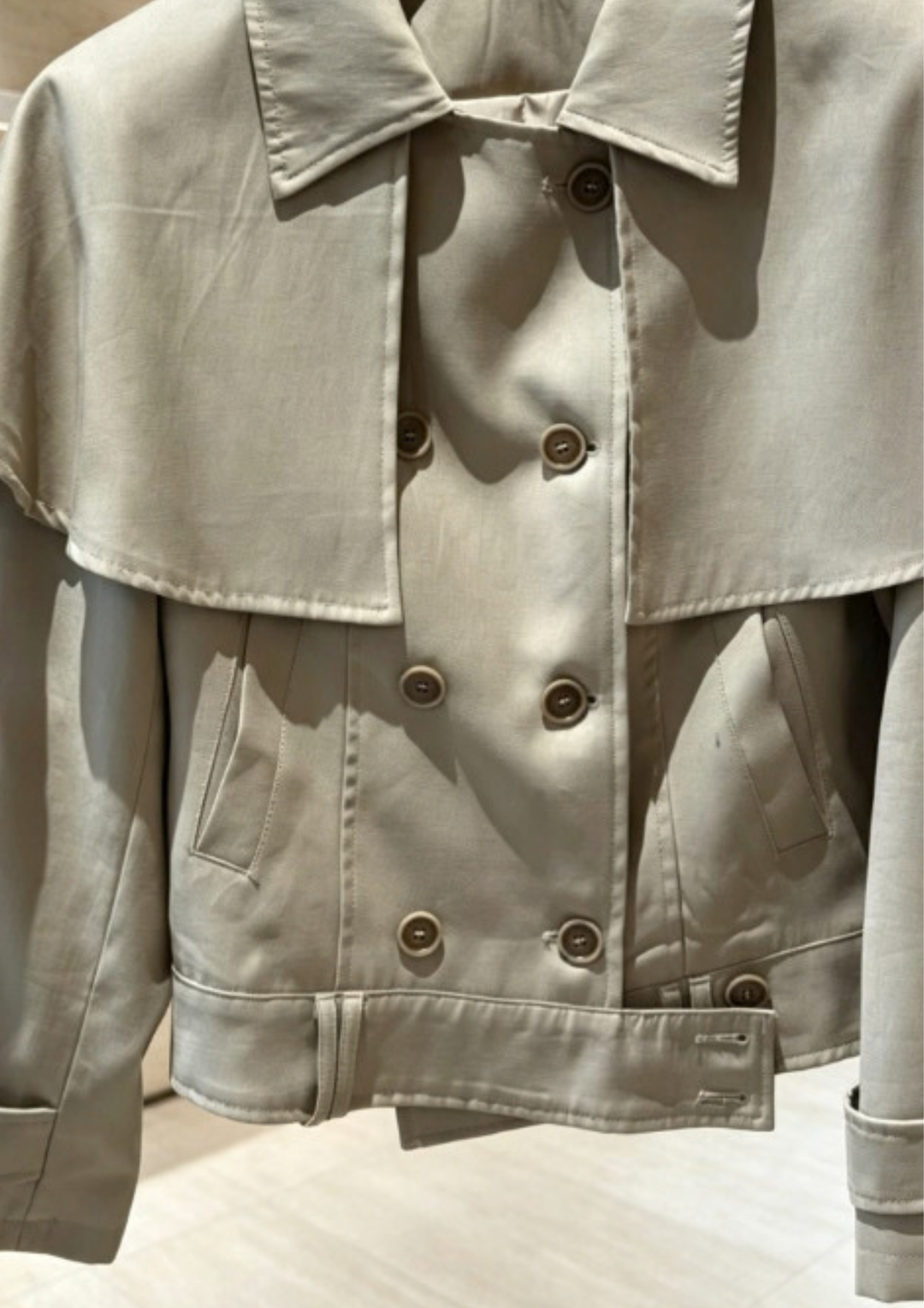 Aurelia Cape Trench Jacket