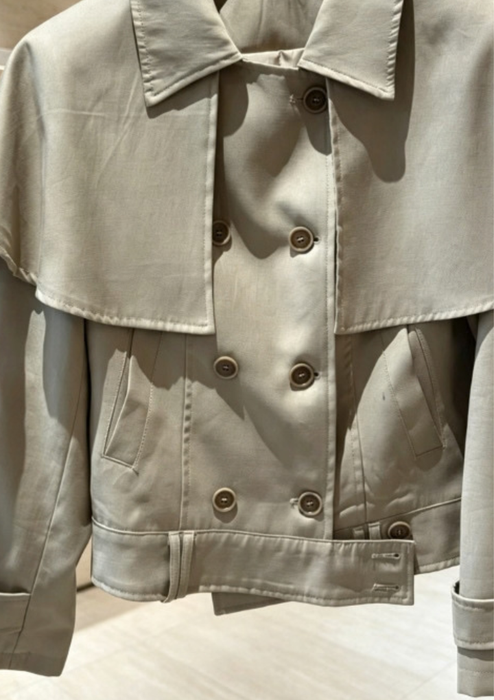 Aurelia Cape Trench Jacket