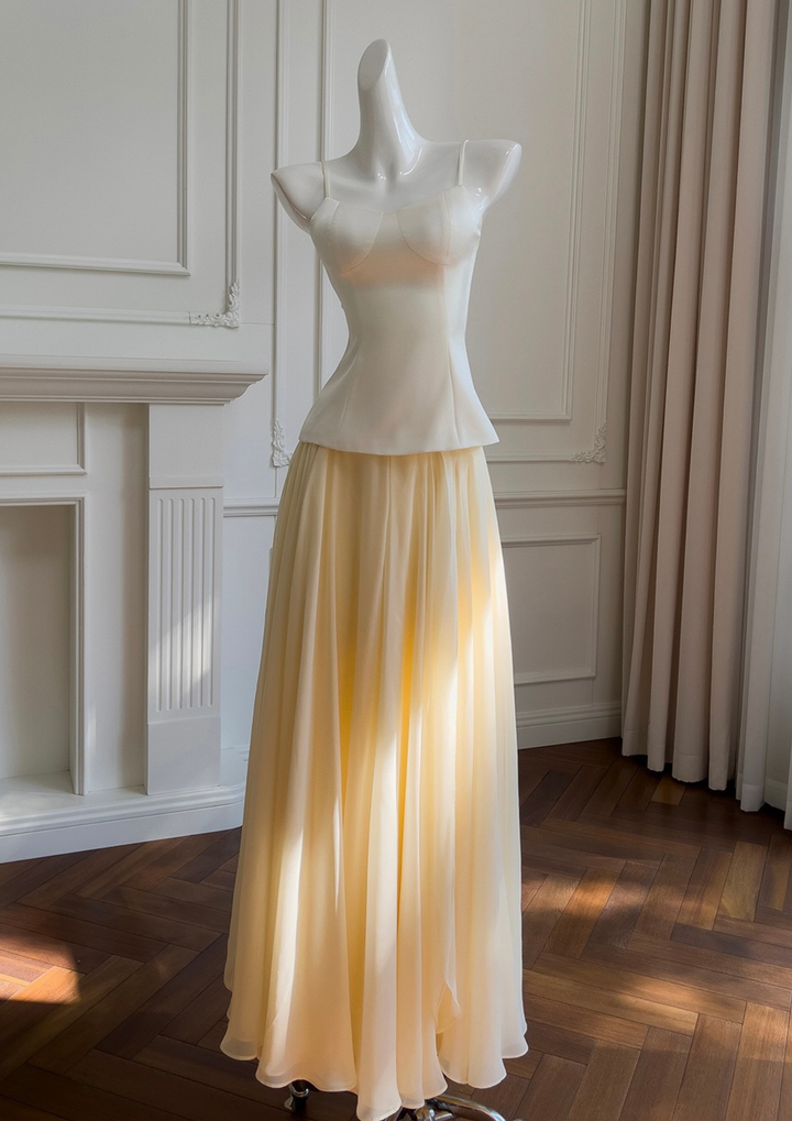 Buttercream Grace Corset Maxi Set