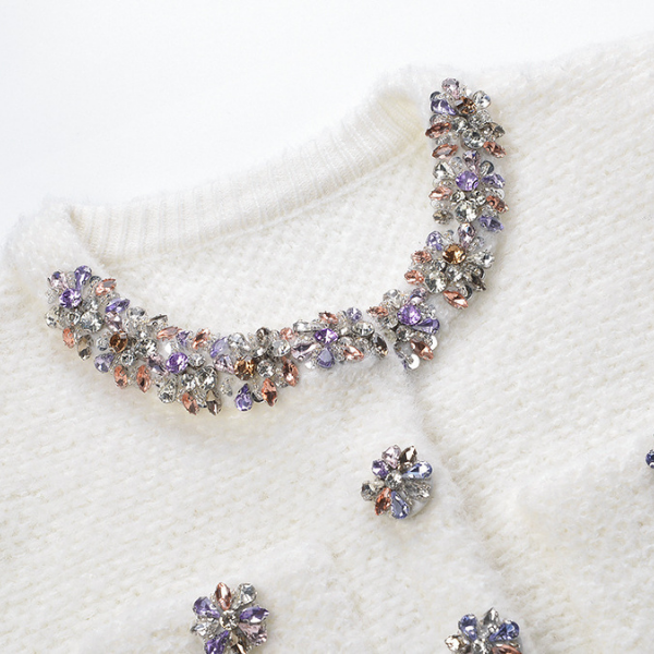 Maison Pearl Tweed Mini Dress