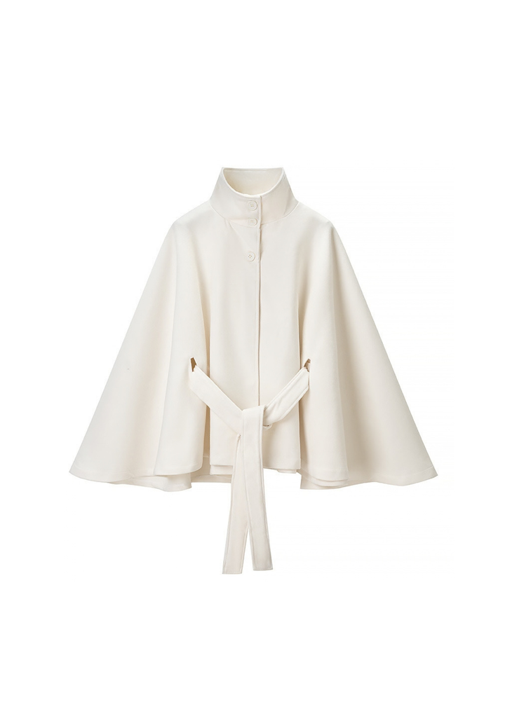 Celeste Belted Cape Coat