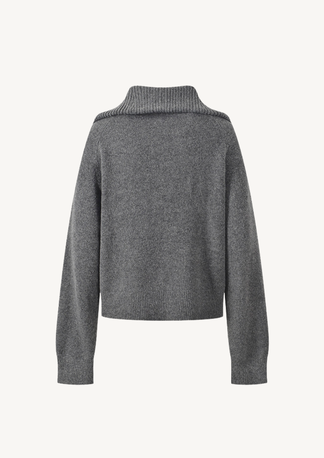 Aveline Luxe Zip Collar Sweater