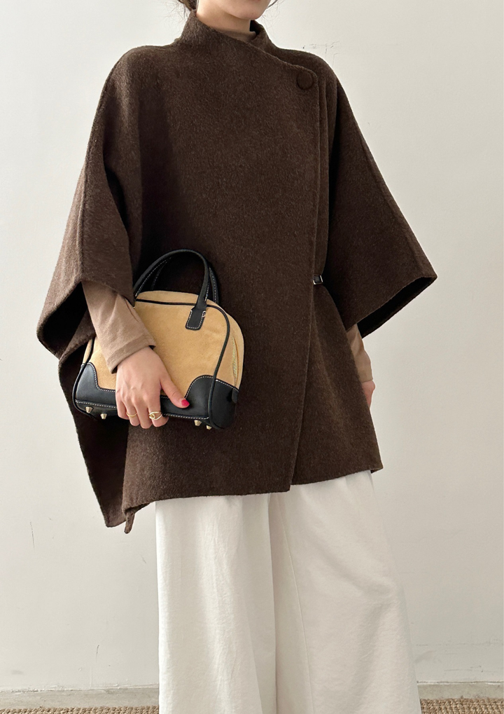 The Statement Poncho Coat
