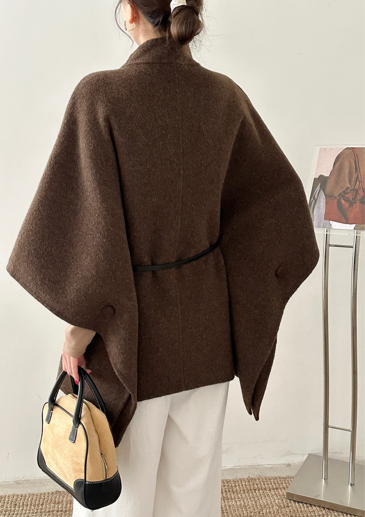 The Statement Poncho Coat