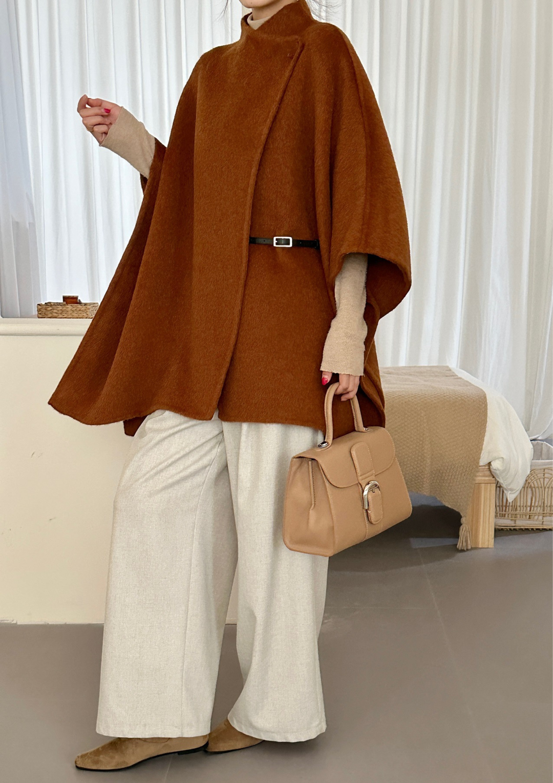 The Statement Poncho Coat