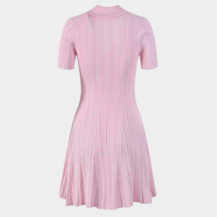 trinity luxe mini Dress In White