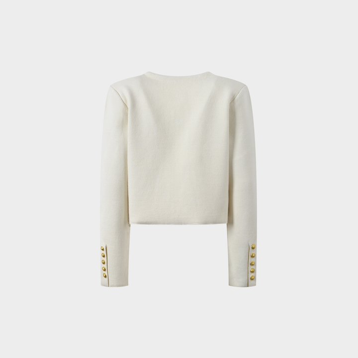 Elegant Contrast Sweater