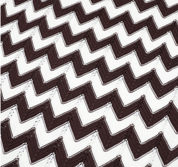 Chevron Knit Two-Piece Set