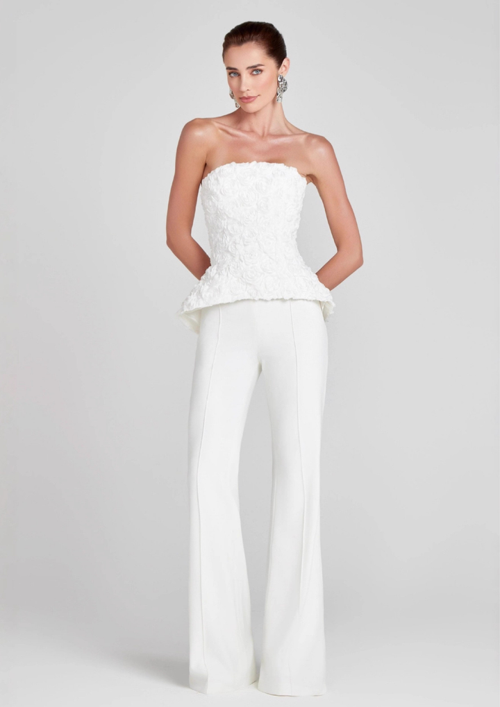 Elysian Rose Flared Jumpsuit Set