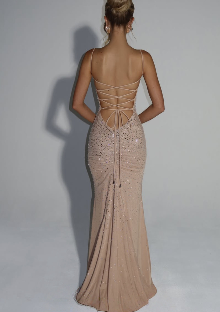 Crystal Mermaid Maxi Dress