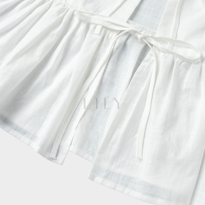 Reva Cotton Front Tie Maxi Set
