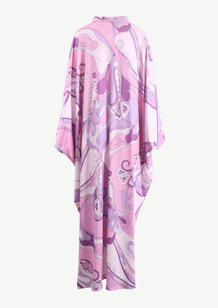 Abstract Cover Up Dress