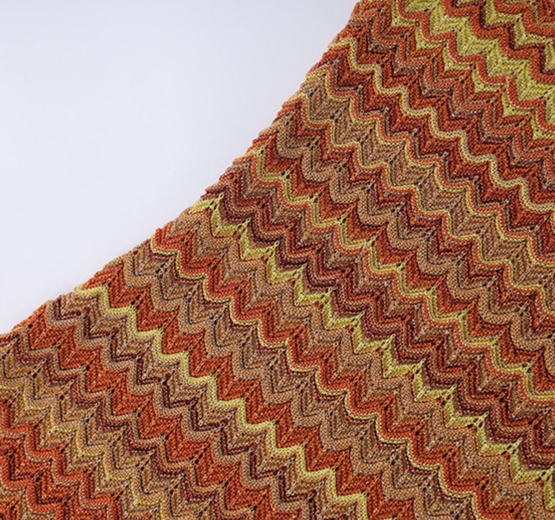 Sunset Ombre Crochet Maxi Dress