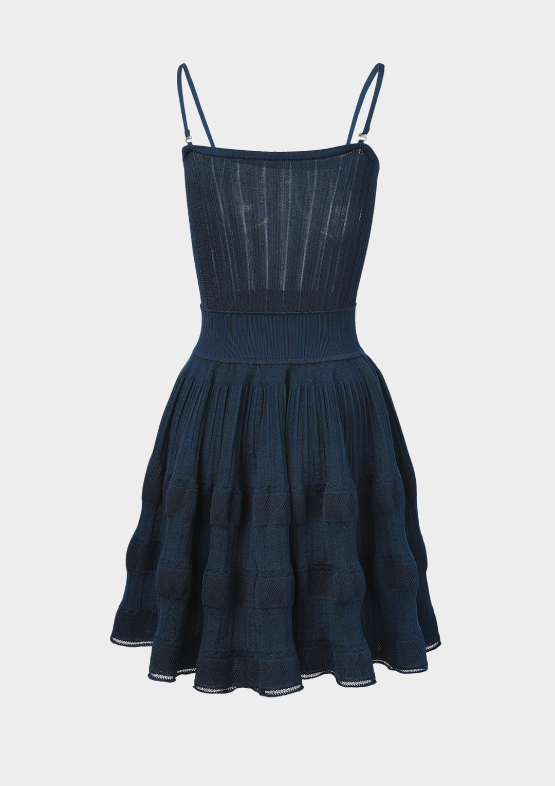 Midnight Knit Skater Dress