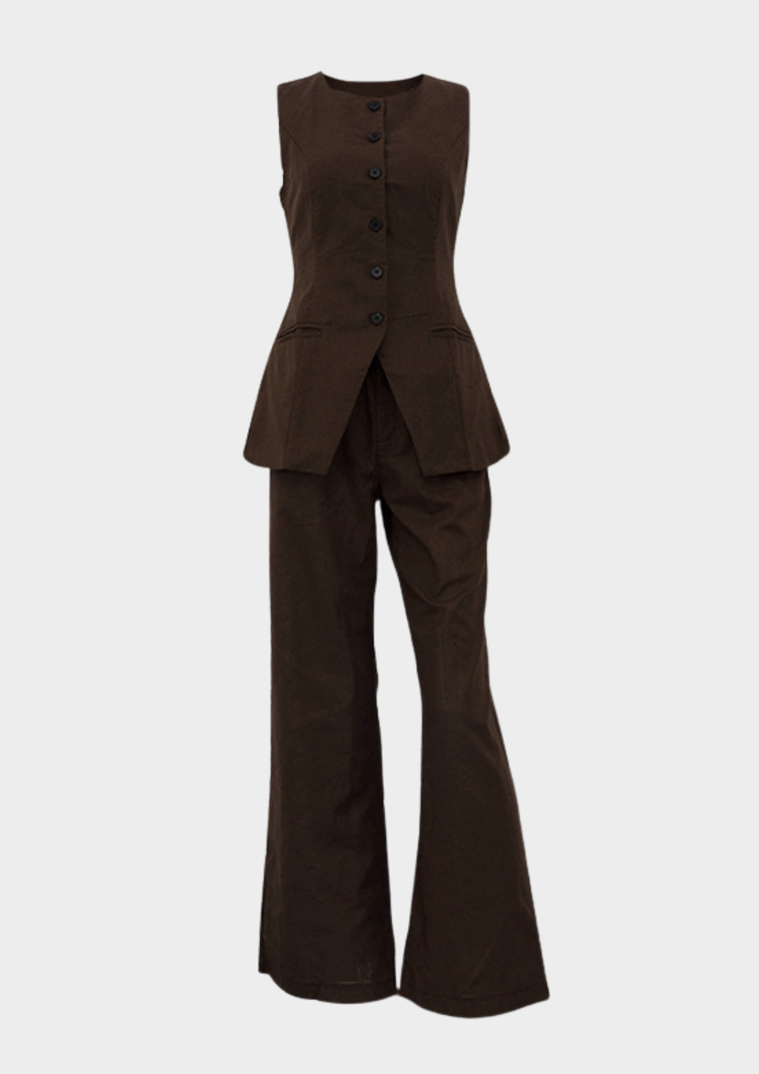 Sienna Tailored Vest &amp; Wide Leg Trouser Set