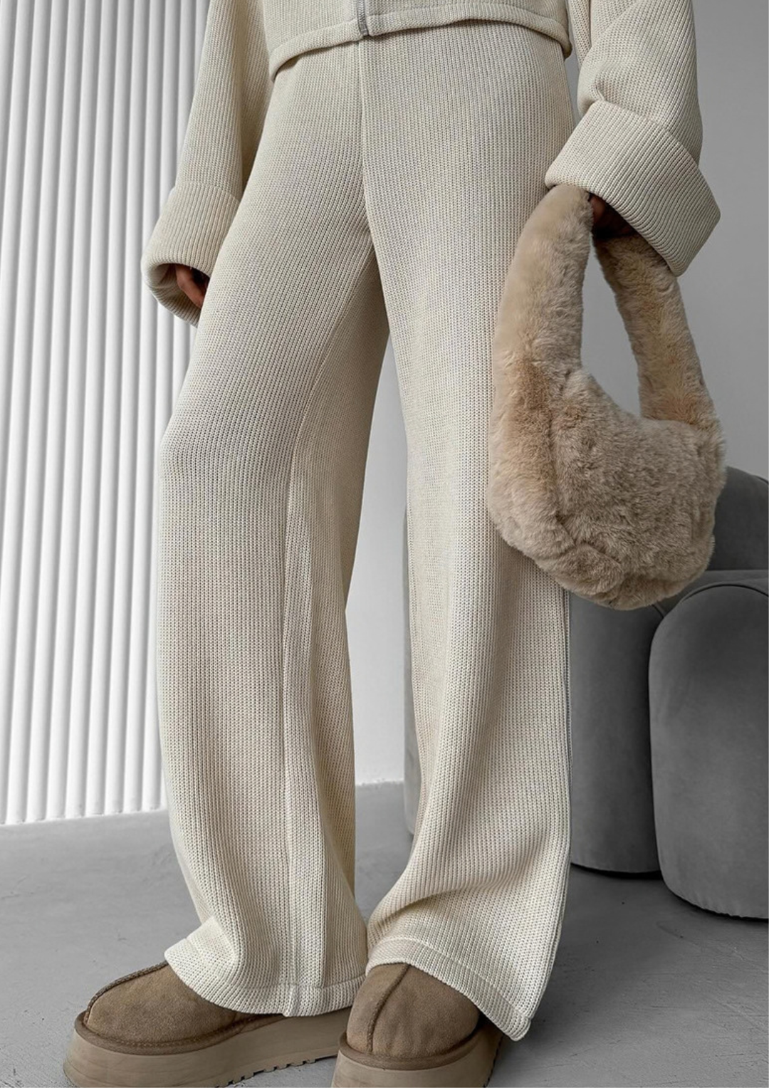 Luna Wide-Leg Knit Set