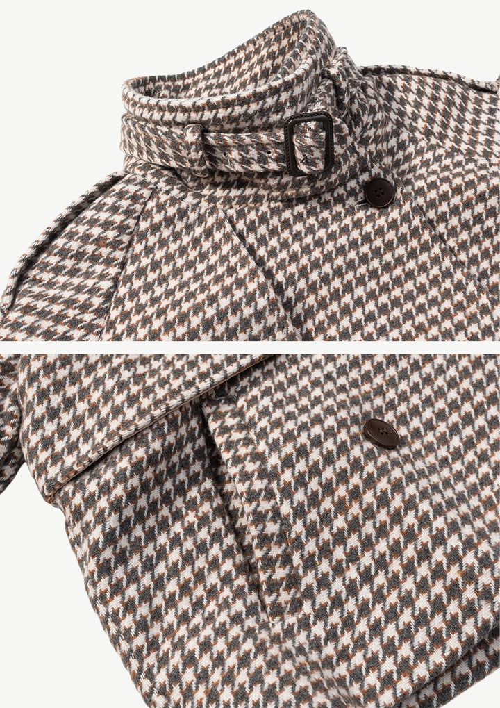 Elara Houndstooth Jacket
